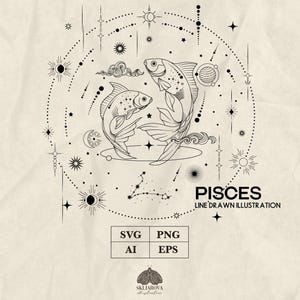 Pisces SVG, Sternzeichen design, Astrologie, Astrologie, Sternzeichen Symbol, Horoskop, Konstellation, Astrologie, Sternzeichen Tattoo, Png