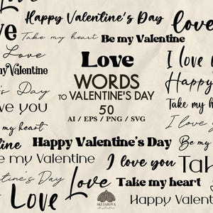 Amor Svg San Valentín diciendo Svg Te amo Svg Sé mis citas de San Valentín Svg Feliz día de San Valentín Svg Toma mi corazón Caligrafía manuscrita Png