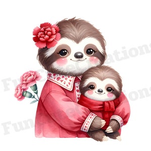 Imágenes prediseñadas de la familia de animales, imágenes prediseñadas de animales lindos, imágenes prediseñadas del día de la madre, imágenes prediseñadas del día del padre, con fondo transparente y uso comercial
