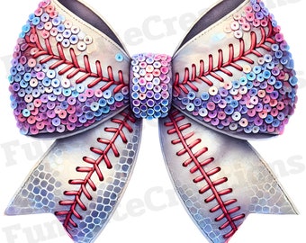 Laço de beisebol coquete rosa e lavanda PNG, Laço de beisebol coquete, Dia do jogo PNG, Laço de beisebol PNG, Camisa coquete, Presente para amantes de beisebol