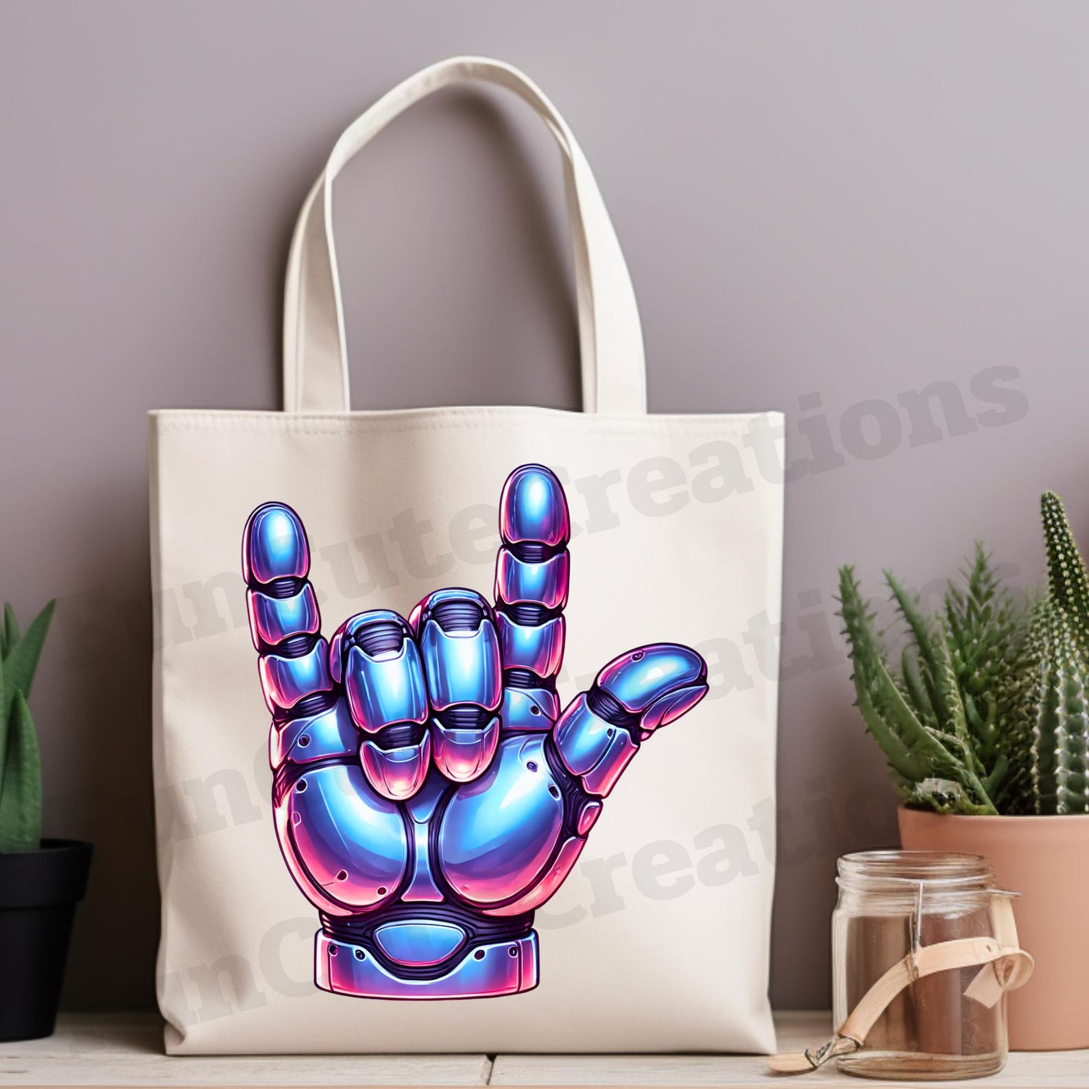 Tech Hand Glove I Love You ASL PNG, Robot Hand Sign PNG, Futuristic ...