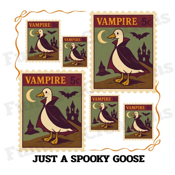 Spooky Goose Stamp PNG, Goose Costume PNG, Honk or Treat PNG, Halloween Goose Shirt, Silly Goose Clipart, Fall Goose Clipart, Fall Decor