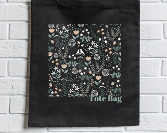 Cotton bag | Cloth bag | Organic Cotton Tote Bag | Canvas Tote Bag | Shopping Bag | Gift | Bohemian
