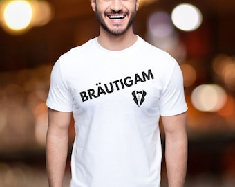 Bräutigam T-Shirt, Groom T-Shirt, Männer T-Shirt, JGA T-Shirt, Junggesellenabschied Shirt, Team Bräutigam T-Shirt, Männerabend T-Shirt