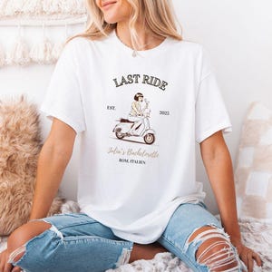 Personalized JGA T-shirts, bride and crew shirts, bride to be, team bride, maid of honor gift, hen party, bridesmaid