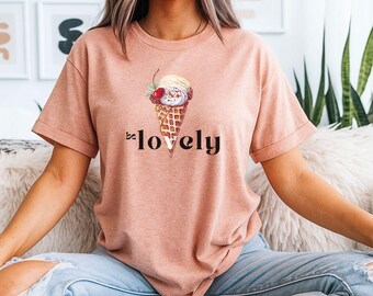 Camisa de algodón de verano, atuendo de vacaciones, vibras de verano, regalo para novia, salud mental, unisex
