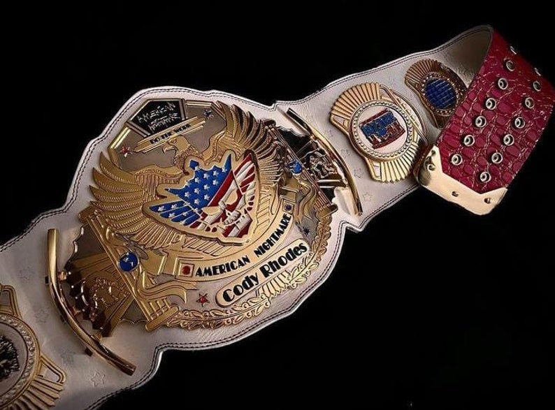 Personalized Cody Rhodes World Heavyweight Wrestling Championship Adult