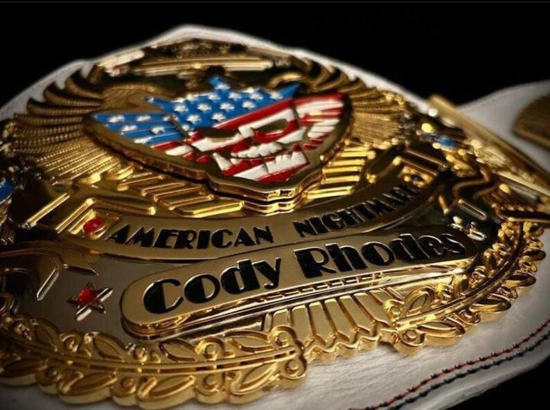 Personalized Cody Rhodes World Heavyweight Wrestling Championship Adult