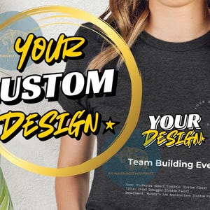 Benutzerdefiniertes personalisiertes T-Shirt, Drucken Sie Ihr Design, Foto, Logo, Text, benutzerdefiniertes T-Shirt, Business Branding Shirt, doppelseitiger benutzerdefinierter Druck