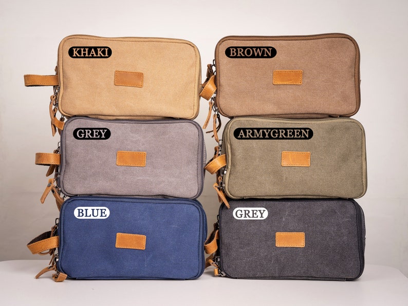 Personalised Toilet Bags Customised Toilet Bags, Canvas Toilet Bags