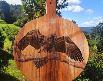 Wedge-tailed Eagle Australian Native Engraved Cutting Chopping Serving Board