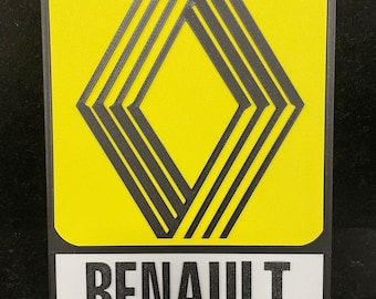 Enseigne Vintage Renault lumineuse