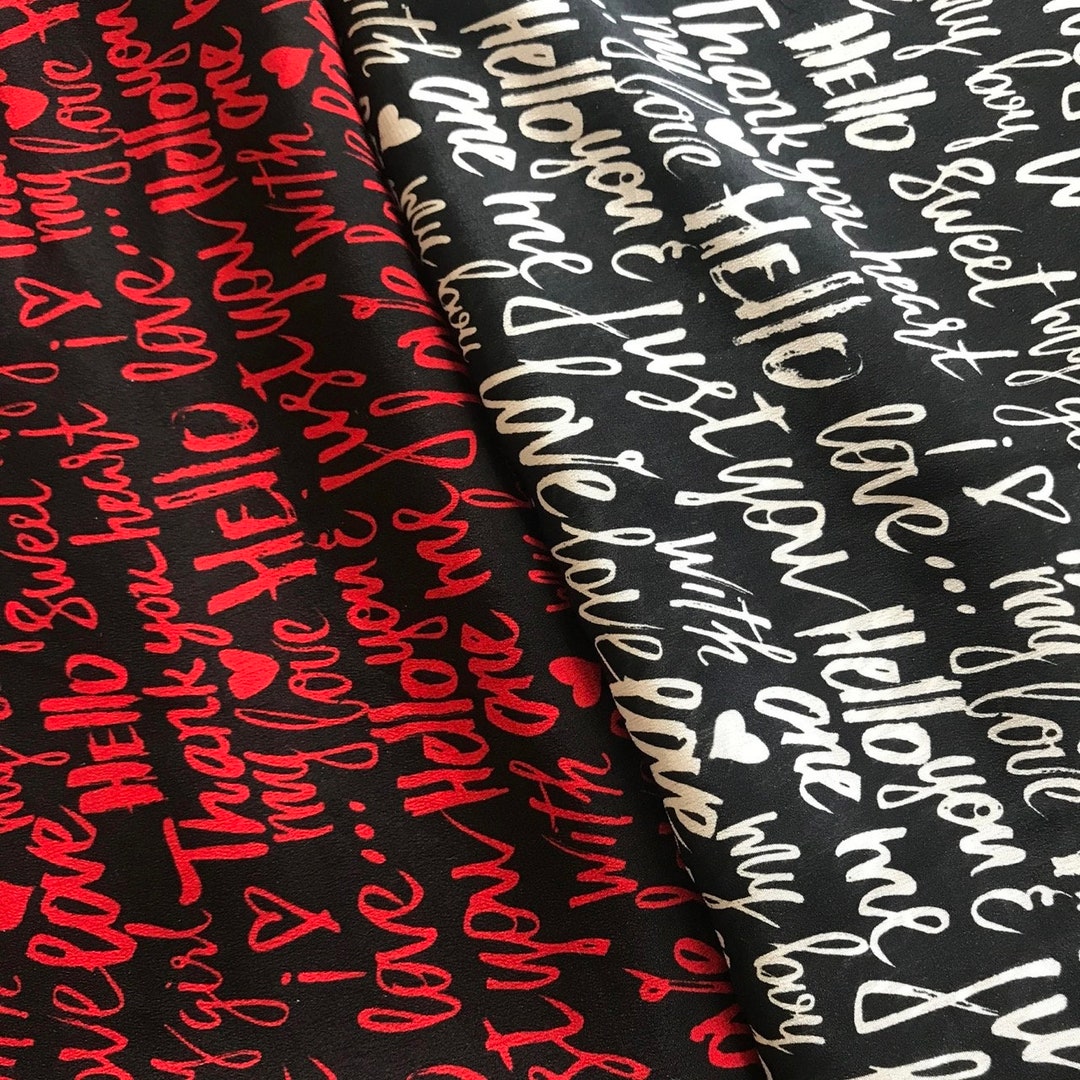 100% Pure Silk Fabric per Metre, 14 Momme Silk Crepe Fabric , Designer ...