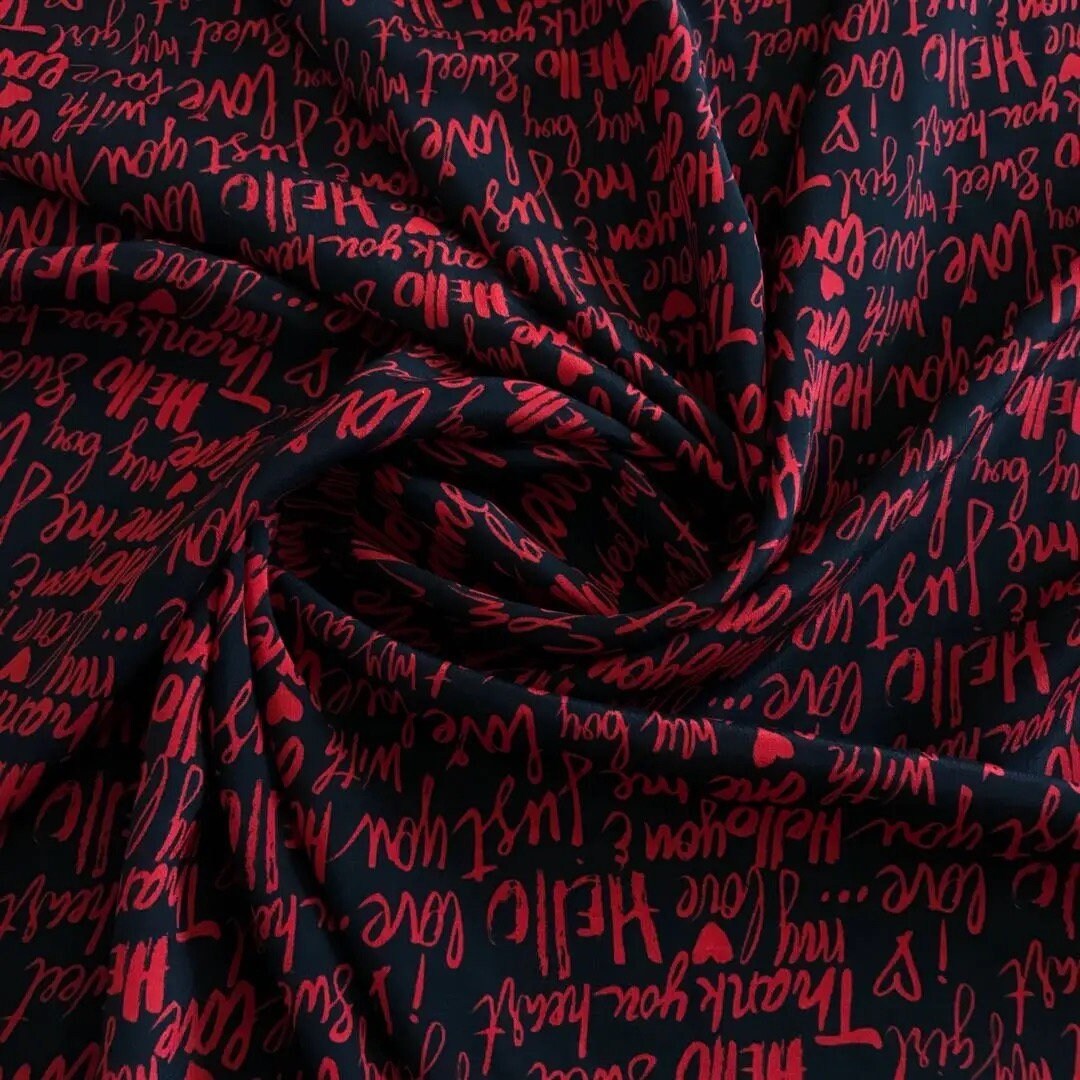 100% Pure Silk Fabric per Metre, 14 Momme Silk Crepe Fabric , Designer ...