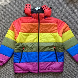 Primark rainbow coat deals
