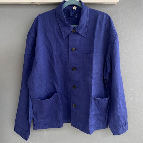 Vintage 1970s French Workwear Jacket - Etsy