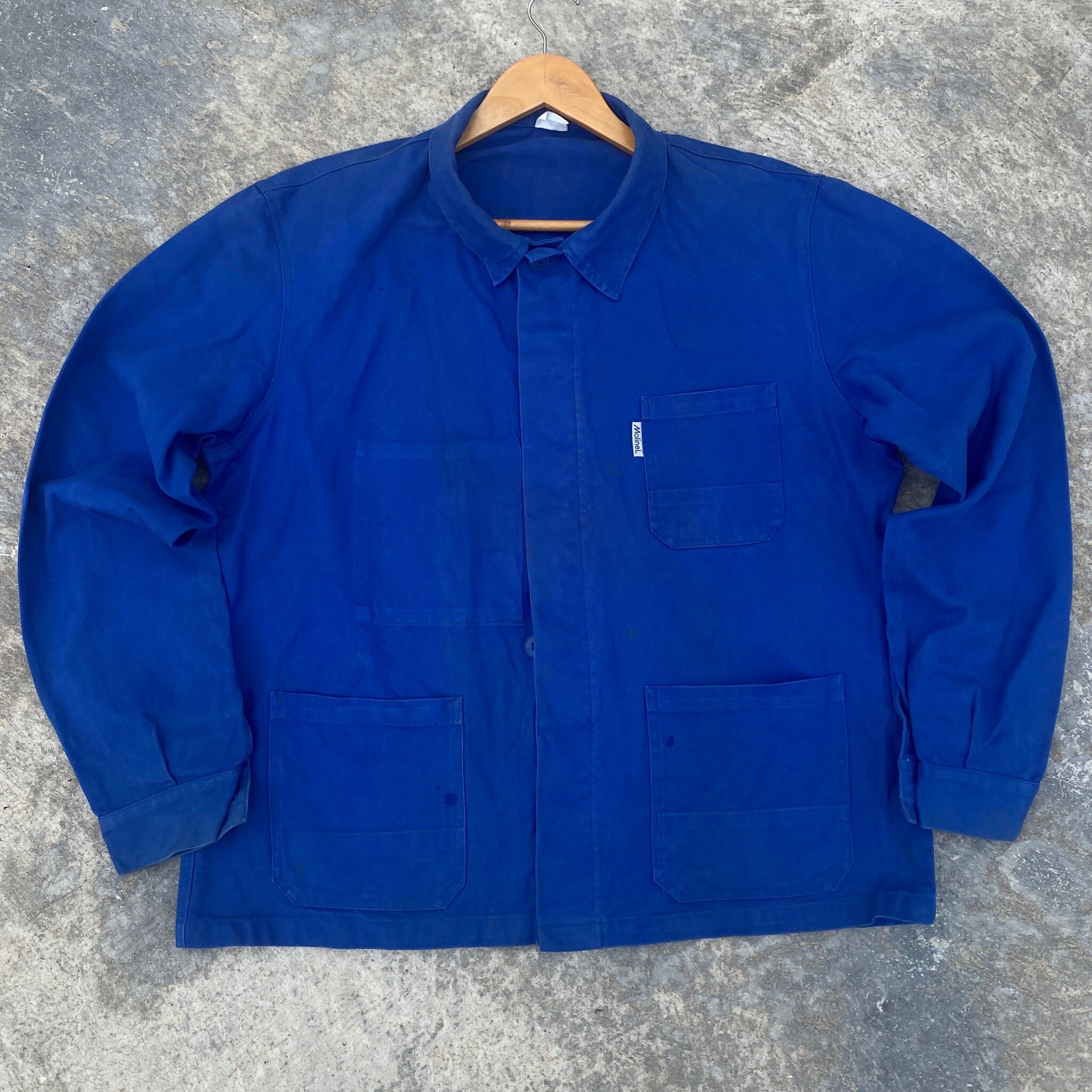 Vintage 1970s French Workwear Jacket - Etsy