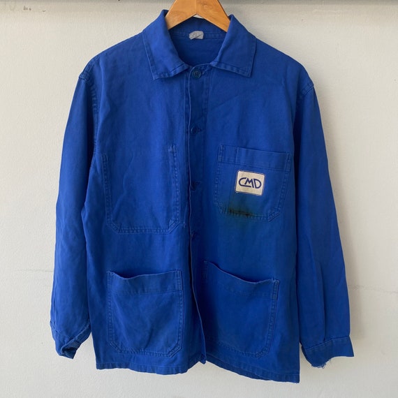Vintage 1970s French Workwear Jacket - Etsy