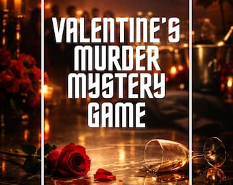 Valentine’s Date Night Murder Mystery Game – Hearts, Secrets & Betrayal