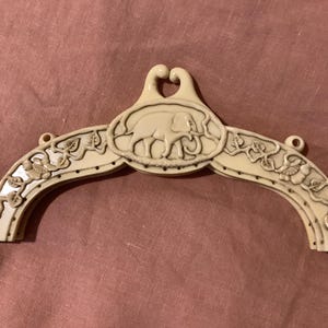 Antique Ivory Celluloid Handbag Frame