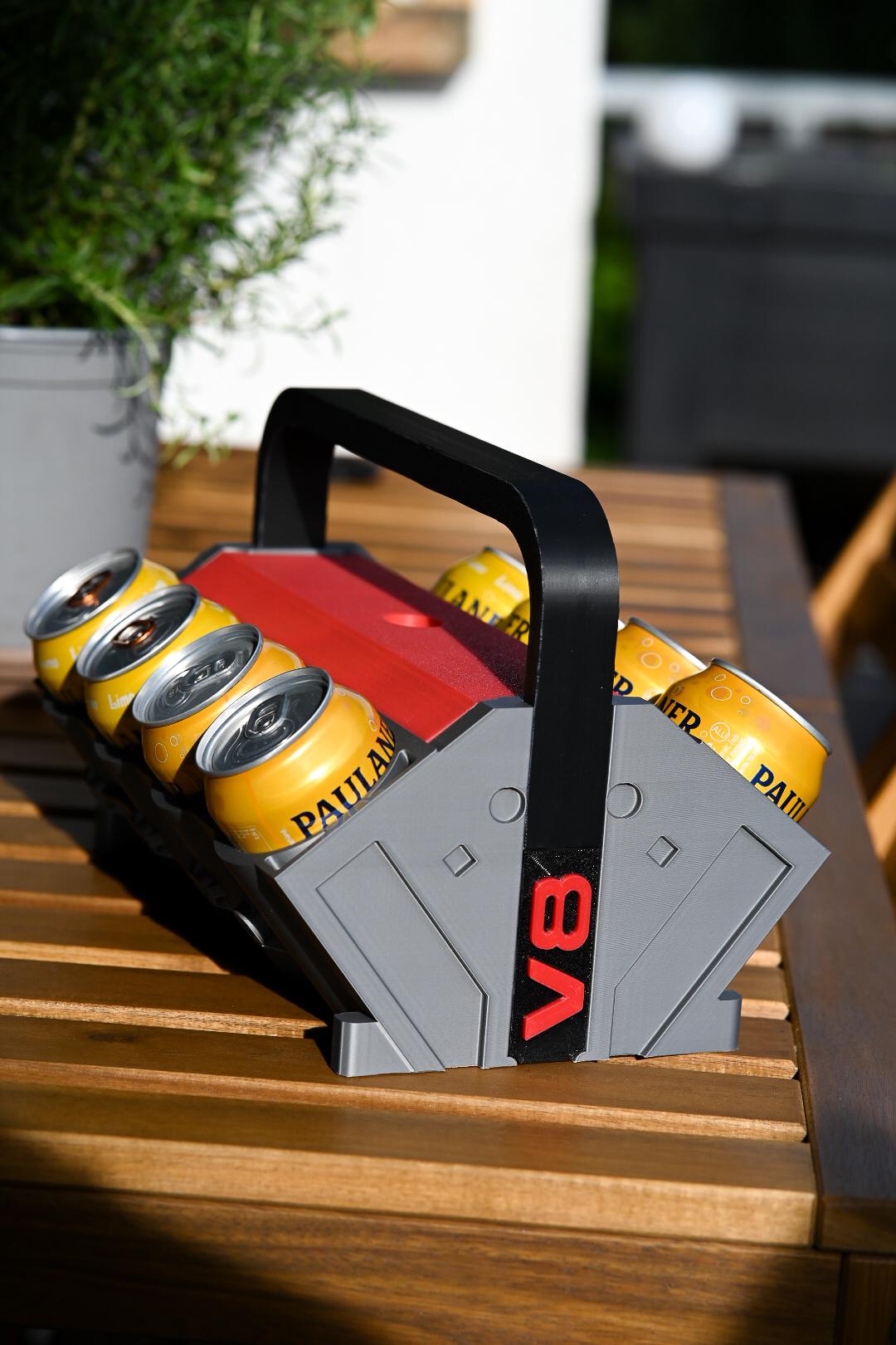 10er-Set Leere Leder-Dosenhalter – Gravierbar, Braun – Für Bier & Getränke, Personalisierte Geschenke