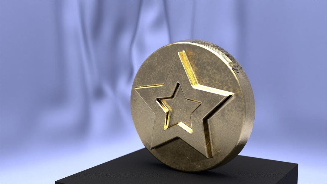 Patriot Star Medallion – American Metal Coin in Copper, Silver, or ...