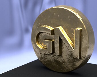 GN (Good Night) 2.5 Ounce Gold Metal Coin