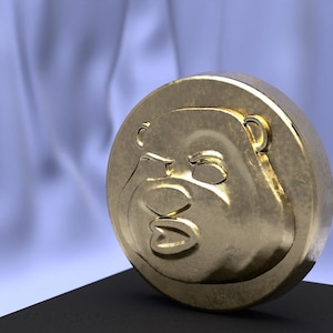 Tang Bear Medallion – Panda Head Coin in Copper, Silver, or Nordic Gold – Tang Gang Collectible – Unique Gift – Crypto Bear Token