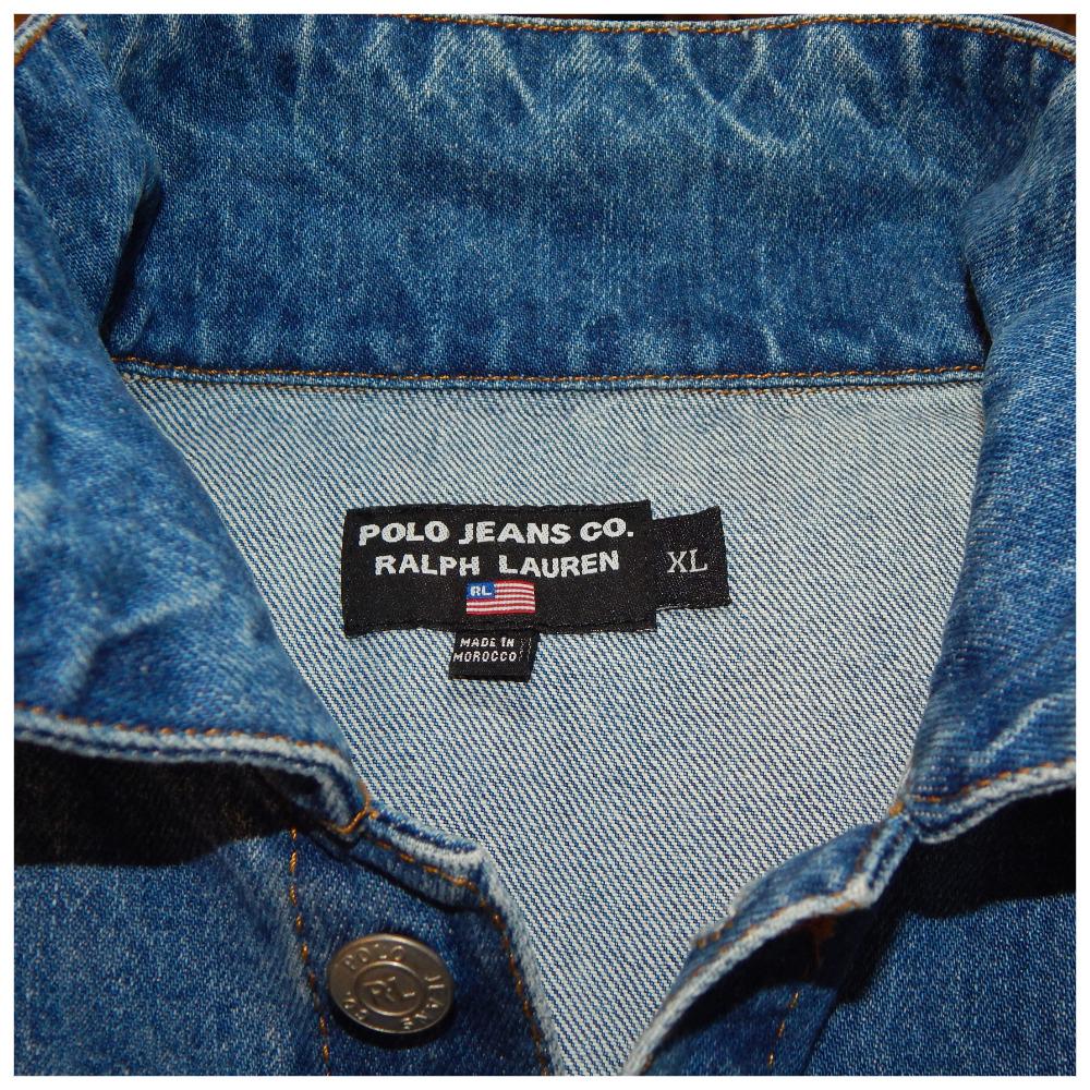 Polo Jeans Company Ralph Lauren デニムジャケット Vintage Denim Jacket Polo Jeans Co RALPH LAUREN - Etsy