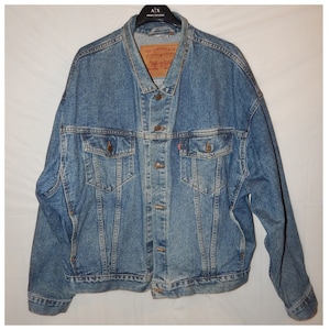 ジャケット・アウター Levi's denim jacket 70598 VINTAGE LEVIS DENIM TRUCKER JEAN JACKET 70598 4891 MEN'S SIZE L