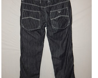 Men Straight-leg striped jeans ARMANI JEANS Sartorial Line (spring summer)