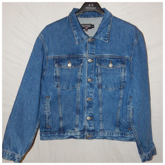 Vintage Denim Jacket Polo Jeans Co RALPH LAUREN - Etsy