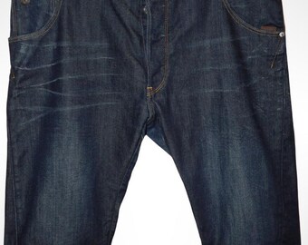 G-STAR RAW Arc 3D 1/2-lange denim shorts. Maat 34