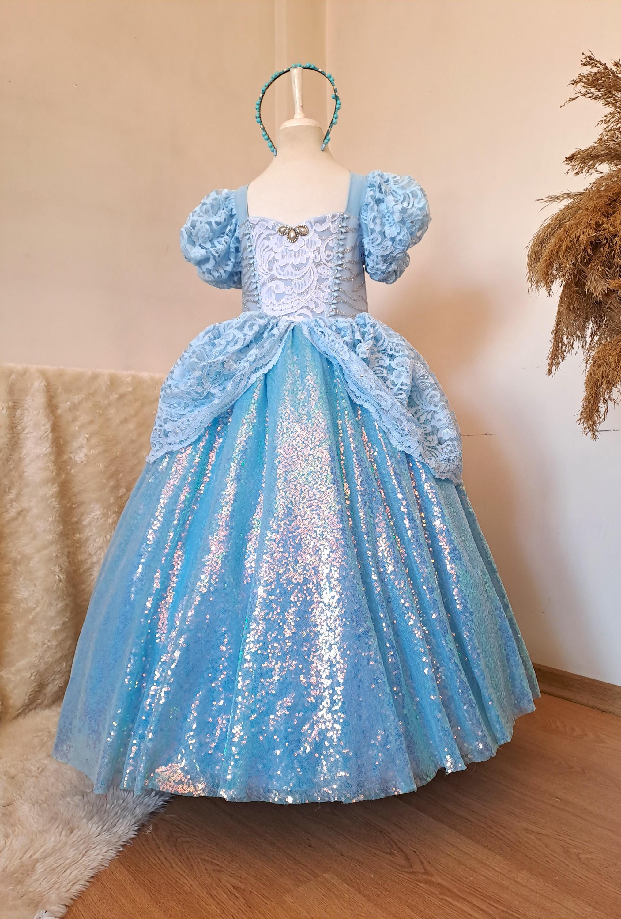 Girls Coral Cinderella Dress main image 1