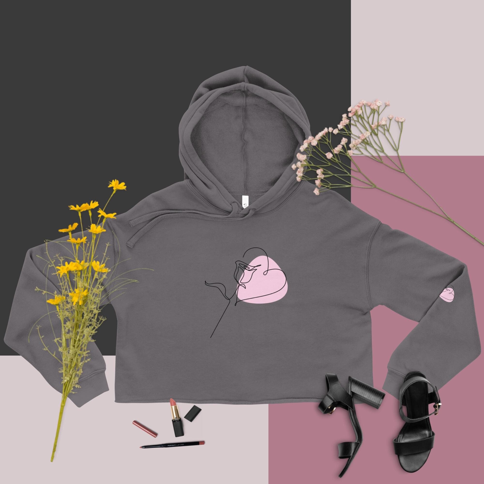 Love On Crop Abstract Jacket