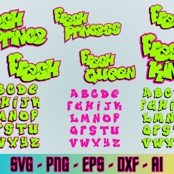 Fresh Prince Files, Fresh Prince Fonts SVG, African Svg, Fresh Prince Cricut , Fresh Prince Clipart, Fresh Prince Alphabet, Green Fonts