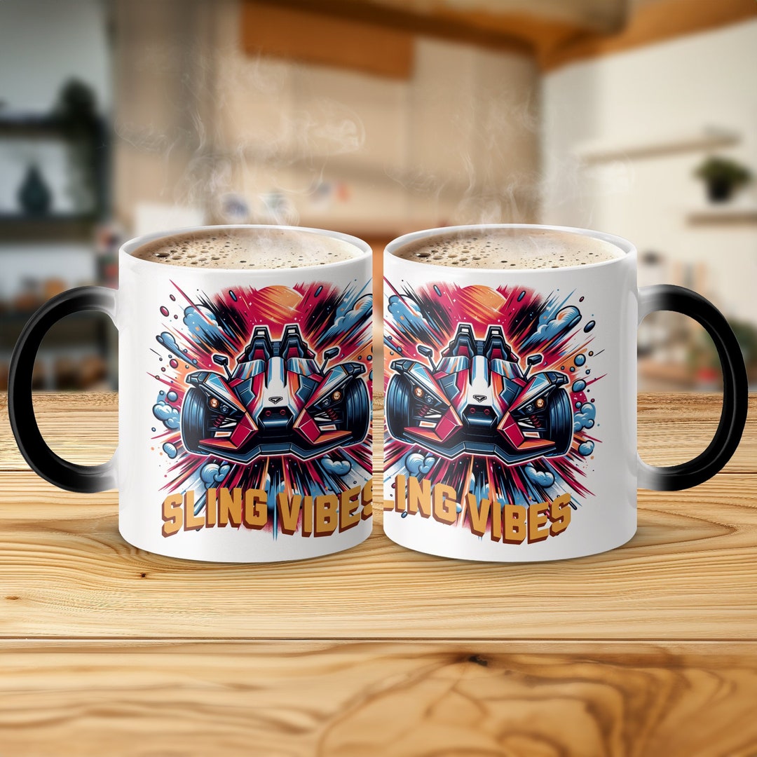 Explosion Mug Polaris Slingshot® Color Morphing Mug, Sling Vibes Graphic, Cool ...