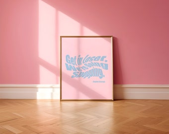 Mean Girls Wall Art Aesthetic Wall Print Decor Living Room Bedroom Decor Trendy Wall Art Mean Girls Quote Maximalist Dopamine Decor
