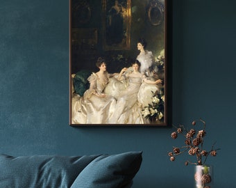 The Wyndham Sisters | Digital Print PDF Downloadable Printable Digital Wall Art