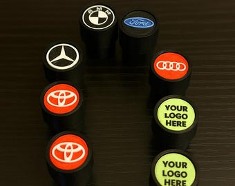 Custom Car Logo Valve Stem Caps