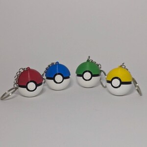 Pokéball Keychain – Pokémon-Inspired Gift