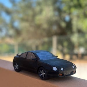 Toyota Celica 3D Model: JDM Car Collectible - 20cm Scale