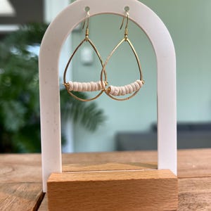 Puka Muschel Ohrringe