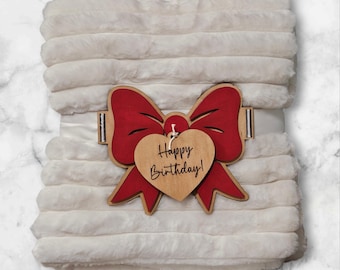 Laser Cut Blanket Tag SVG File (Digital Download)