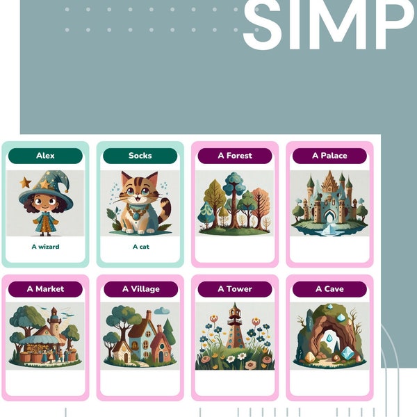 Storytelling Cards - Etsy