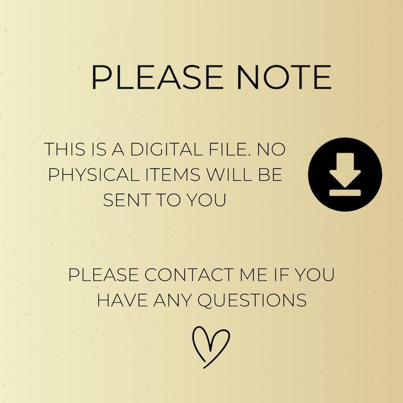 Golden Oldies Music Bingo digital download notice, printable bingo game, no physical item shipped, instant PDF download