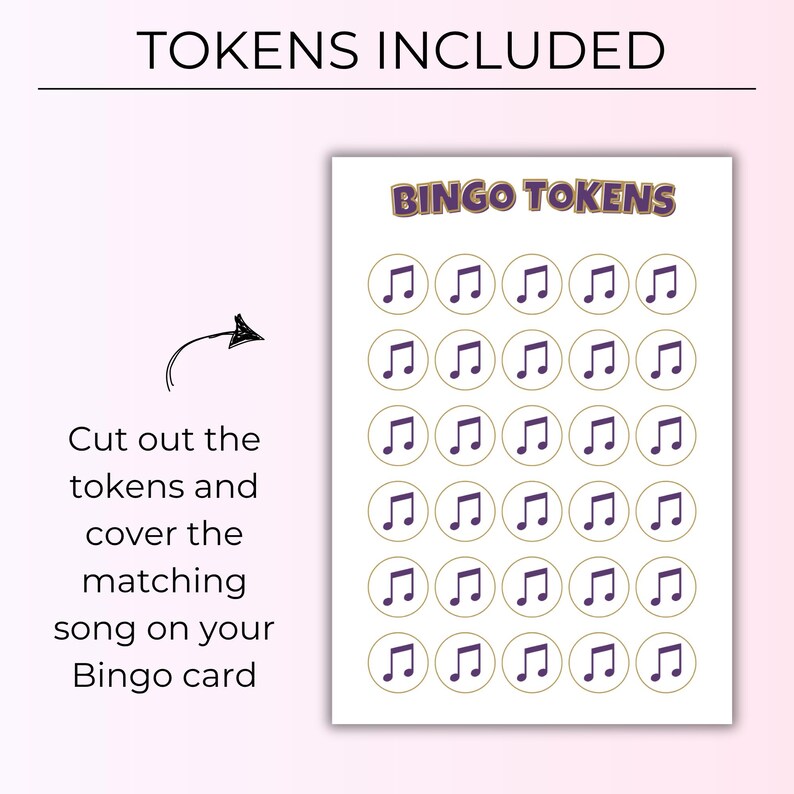 R&B Music Bingo, 200 Unique Cards with Spotify Playlist, Printable Party Game and Music Night Activity