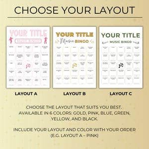 Custom Music Bingo, 50 Cards, Printable Party Game with Your Playlist, Instant Download for Fun Gatherings