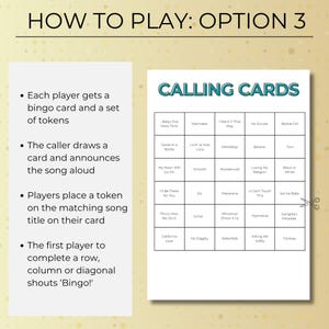 90s Music Bingo: 50 Printable Cards, Exciting Party Game with Spotify Playlist, Instant Digital Download