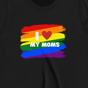 I love my moms youth Short Sleeve Tee